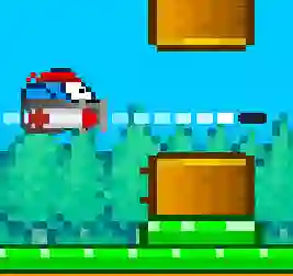 Lojë Flappy Gunner në internet