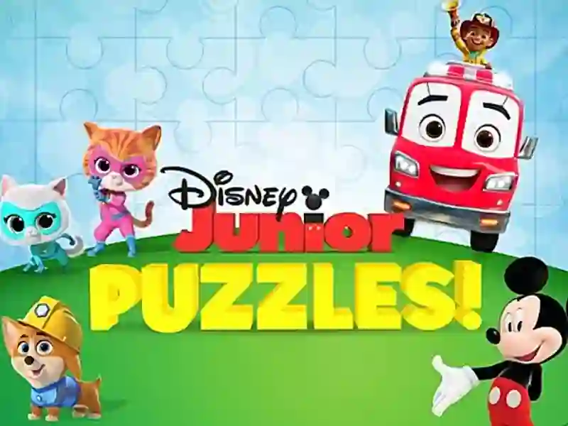 Lojë Disney Junior Puzzles në internet