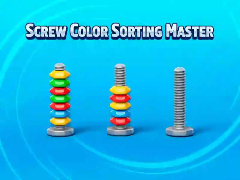 Lojë Screw Color Sorting Master në internet