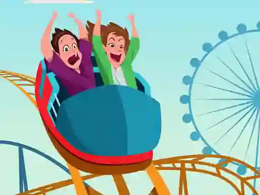 Lojë Roller Coaster Fun Hidden në internet