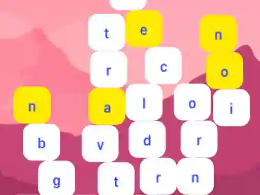 Lojë Word Cube në internet