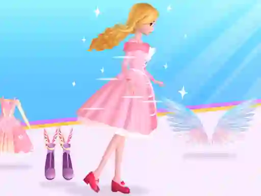 Lojë Fashion Princess Dress Up në internet