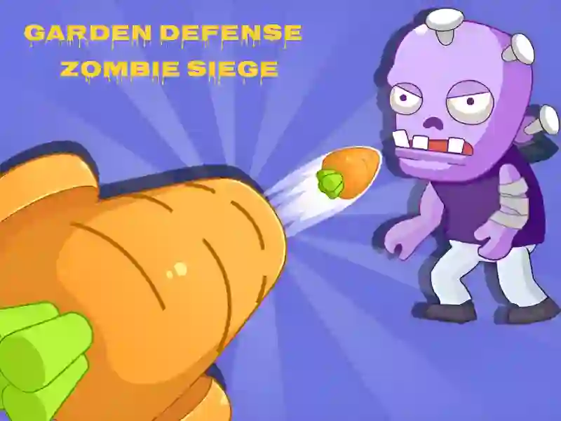 Lojë Garden Defense - Zombie Siege në internet