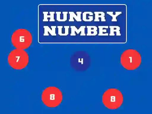 Lojë Hungry Number në internet