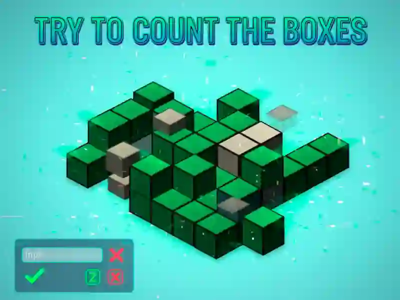 Lojë Try To Count The Boxes në internet