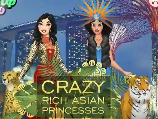 Lojë Crazy Rich Asian Princesses në internet
