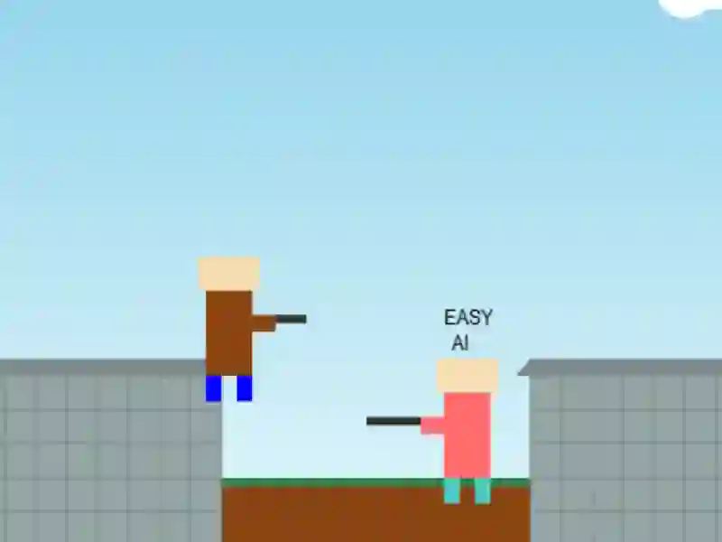 Lojë Minecraft Rooftop Snipers në internet