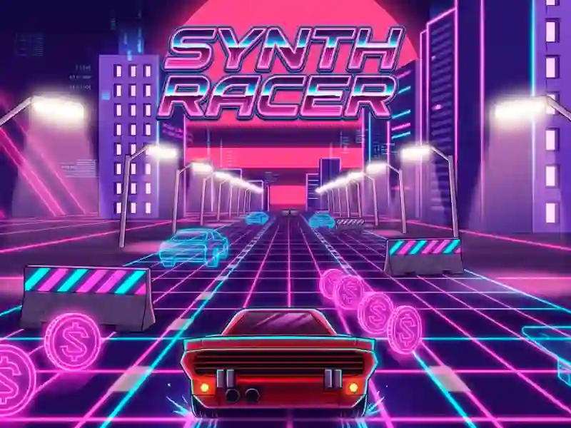 Lojë Synth Racer në internet