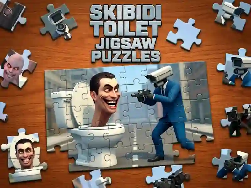 Lojë Skibidi Toilet Jigsaw Puzzles në internet
