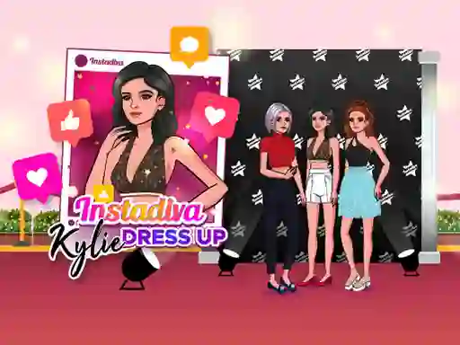 Lojë Instadiva Kylie Dress Up në internet