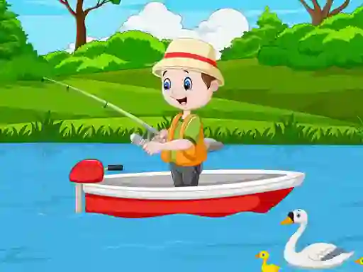 Lojë Fishing Jigsaw në internet