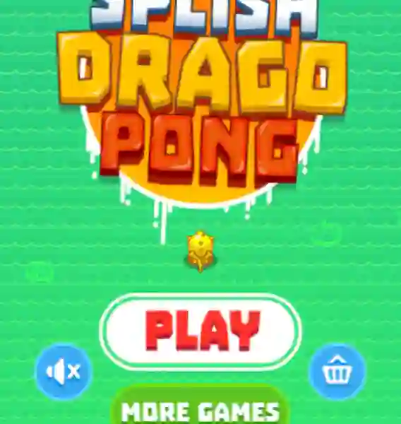Lojë Splish Drago Pong në internet