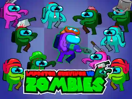 Lojë Impostor Survivor vs Zombies në internet