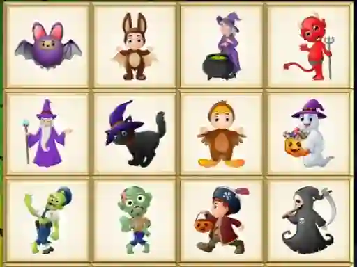 Lojë Halloween Board Puzzles në internet