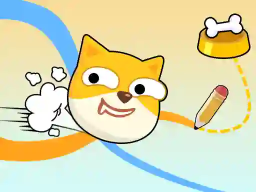 Lojë Doge Rush Draw Home Puzzle në internet
