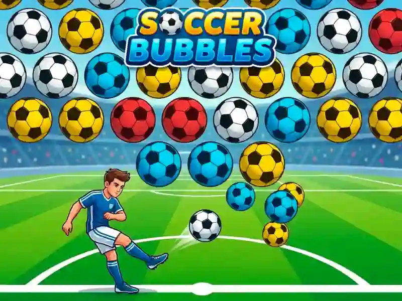 Lojë Soccer Bubbles në internet