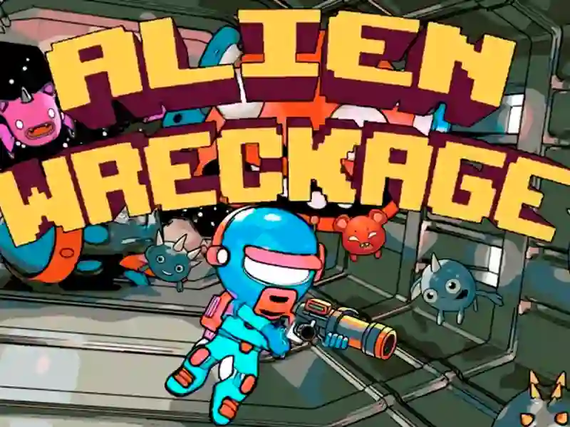 Lojë Alien Wreckage në internet