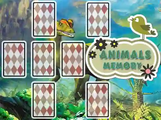 Lojë Animals Cards Memory në internet