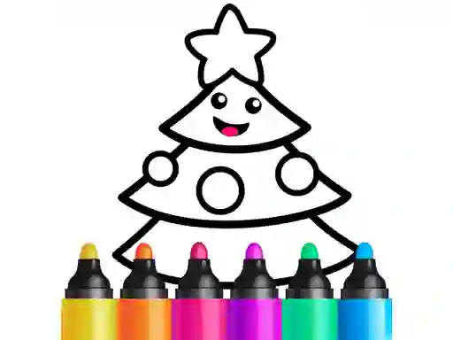 Lojë Drawing Christmas For Kids në internet