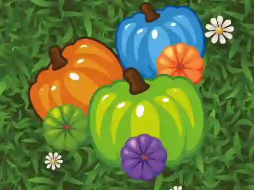 Lojë Color Pumpkin Match në internet