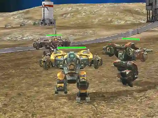 Lojë War Robot Earth Survival në internet