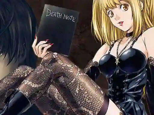 Lojë Death Note Anime Jigsaw Puzzle Collection në internet