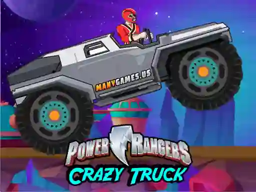 Lojë Power Rangers Crazy Truck në internet