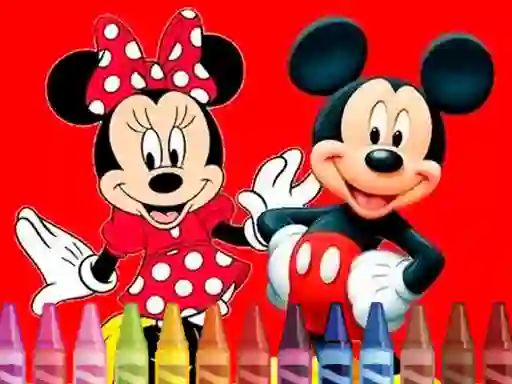 Lojë Mickey Mouse Coloring në internet
