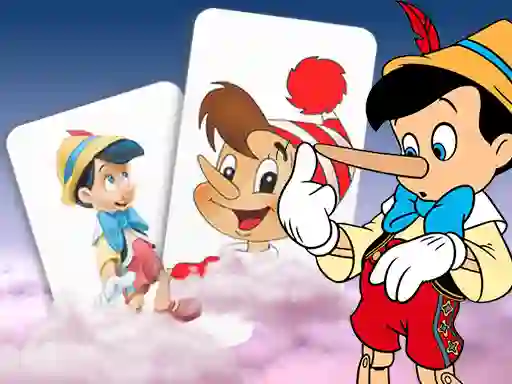 Lojë Pinocchio Memory card Match në internet