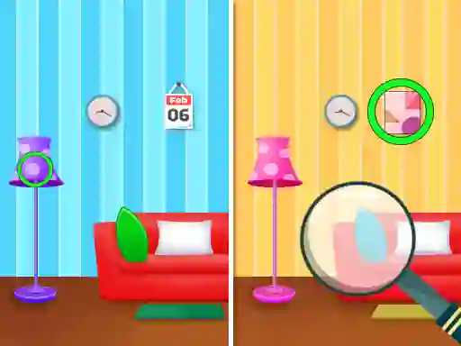 Lojë Find The Difference në internet