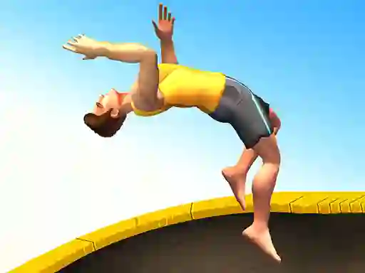 Lojë Trampoline master në internet