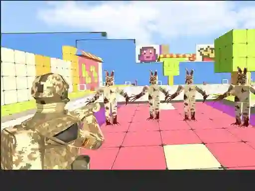 Lojë Zombie Invade në internet