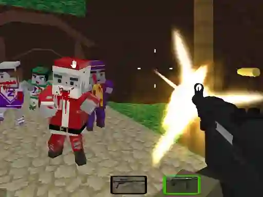 Lojë PGA6 Combat Pixel Vehicle Zombies në internet