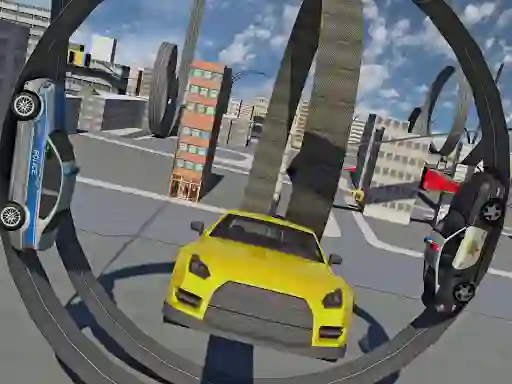 Lojë Car City Stunts në internet
