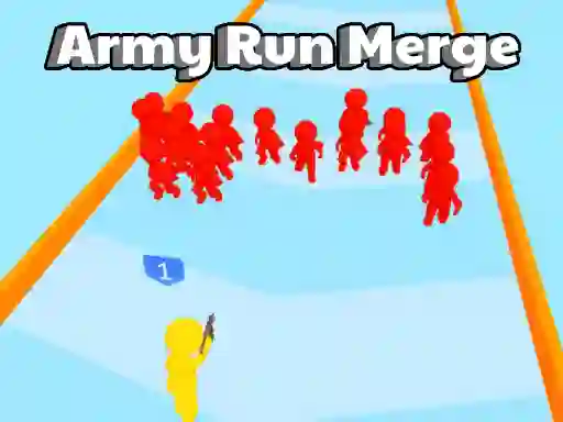 Lojë Army Run Merge në internet