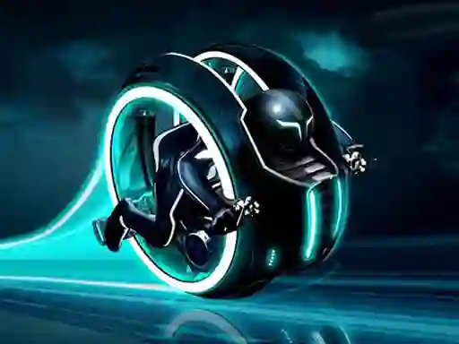 Lojë Cyber Tron biker në internet