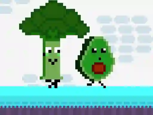 Lojë Cat Chef vs Fruits - 2 Player në internet