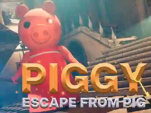 Lojë PIGGY Escape From Pig në internet