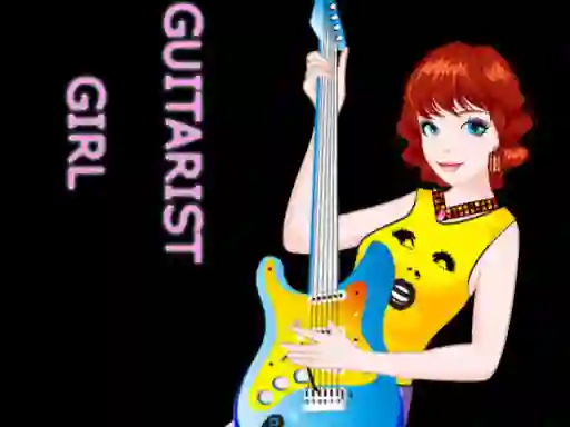 Lojë Guitarist Girl në internet
