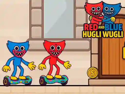 Lojë Red and Blue Hugli Wugli në internet