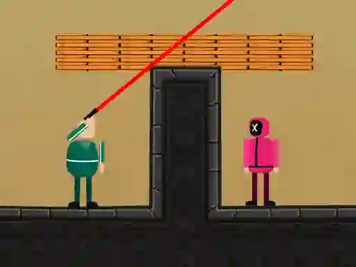 Lojë Squid Game Bullet 2D në internet