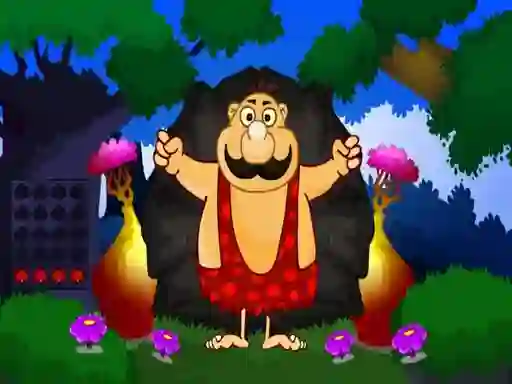 Lojë Caveman Forest Escape në internet