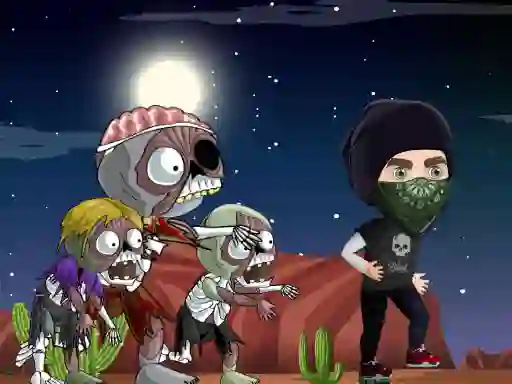 Lojë Escaping Zombie në internet