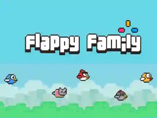 Lojë Flappy Family në internet