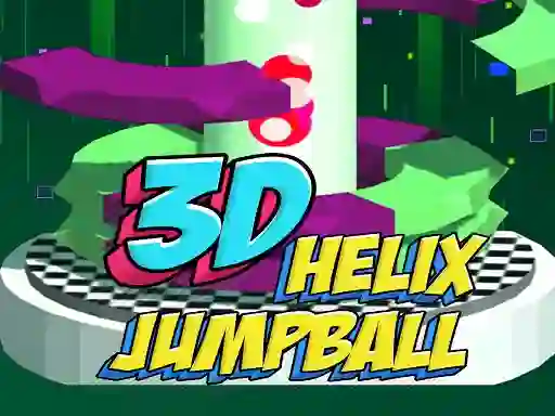 Lojë 3D Helix Jump Ball në internet