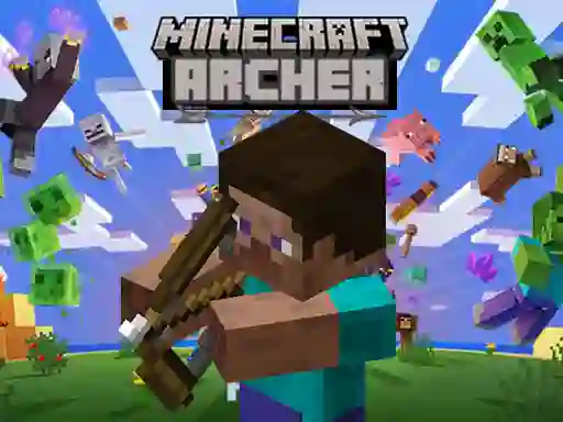 Lojë Minecraft Archer në internet
