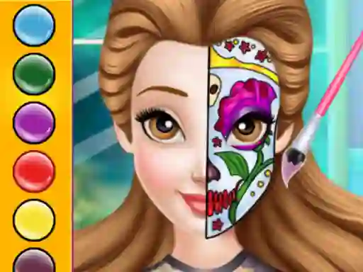 Lojë Princess Face Painting Trend në internet