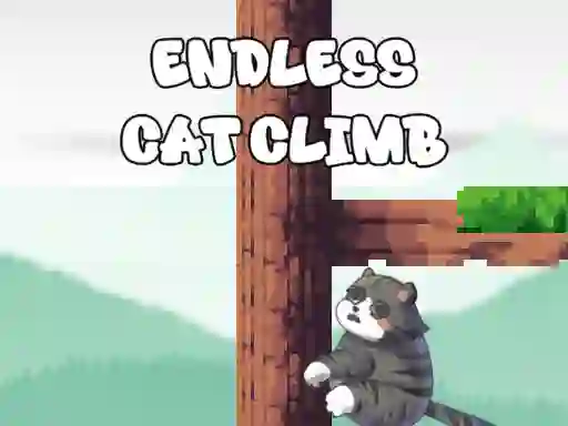 Lojë Endless Cat Climb në internet