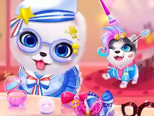 Lojë Cute Virtual Dog në internet