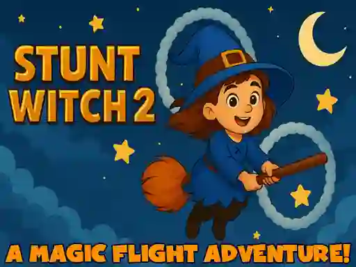 Lojë Stunt Witch 2 në internet